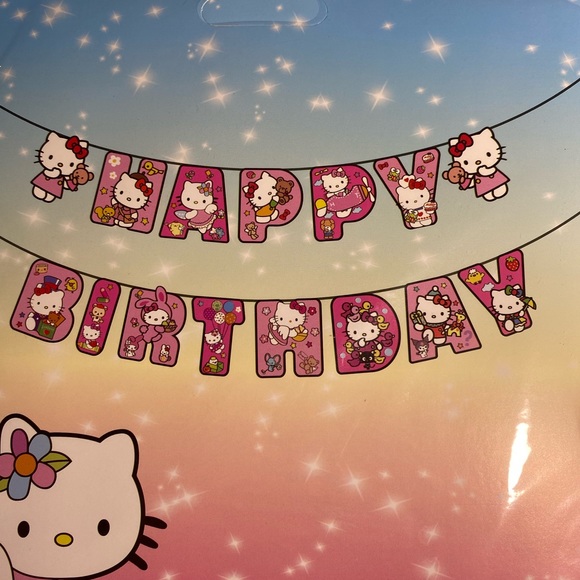 Hello kitty birthday set - Picture 2 of 11